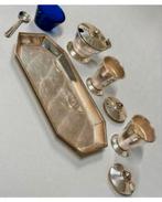 Vintage EPNS Cruet-Set Verzilverde Specerijen potjes 1960, Antiek en Kunst, Ophalen of Verzenden