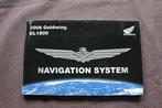 Honda GL1800 2006 Goldwing navigation system boekje, Motoren, Ophalen of Verzenden, Honda