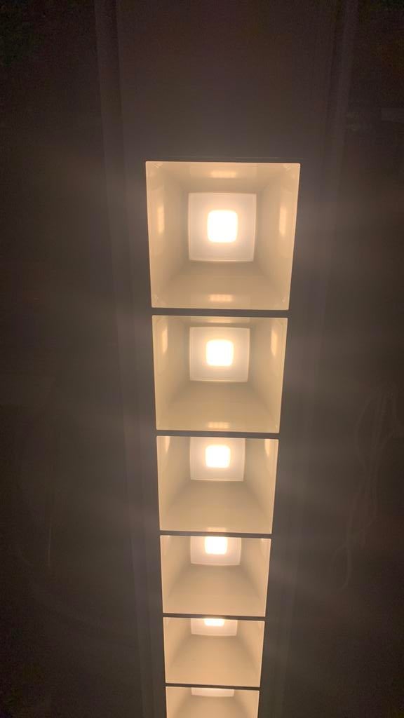 led armaturen 1195mm/147mm 3000K, Huis en Inrichting, Ophalen of Verzenden, Zo goed als nieuw, Kunststof, Cd's