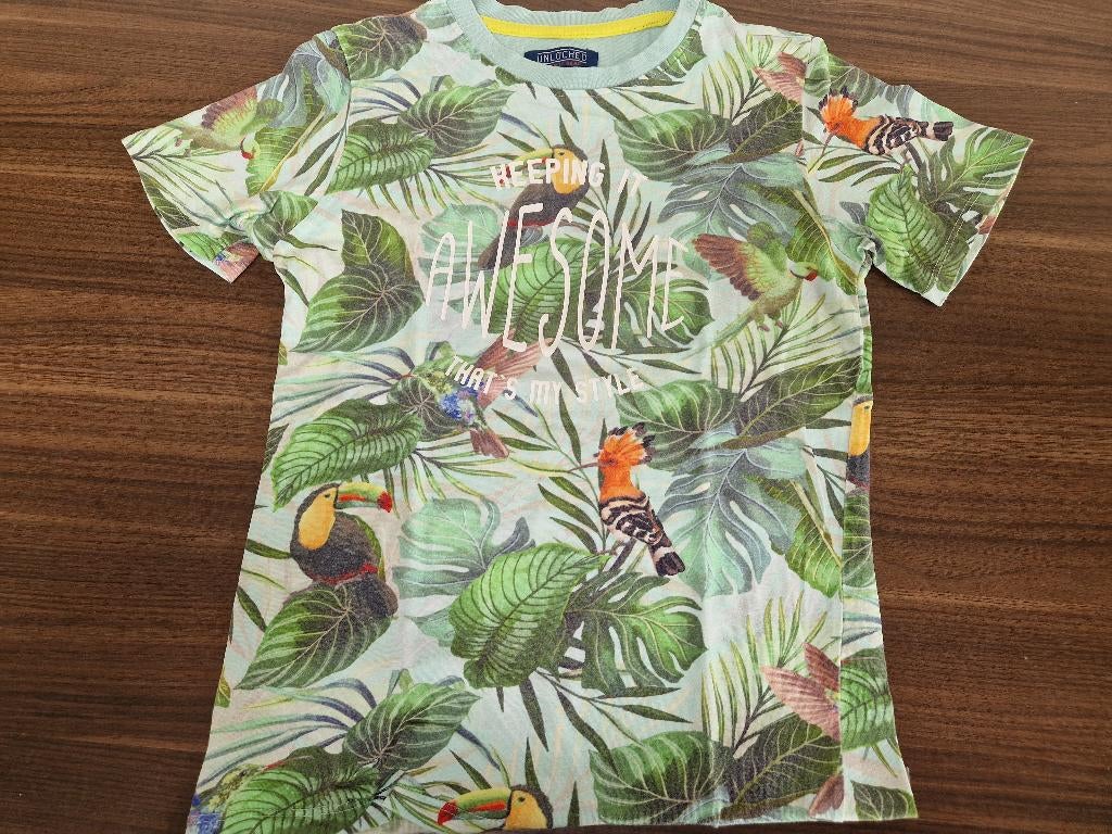 leuk vrolijk shirtje, maat 140/146, Ophalen of Verzenden, Zo goed als nieuw, Shirt of Longsleeve, Unlocked