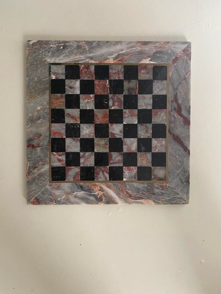 Marmeren schaakbord, Ophalen, Zo goed als nieuw