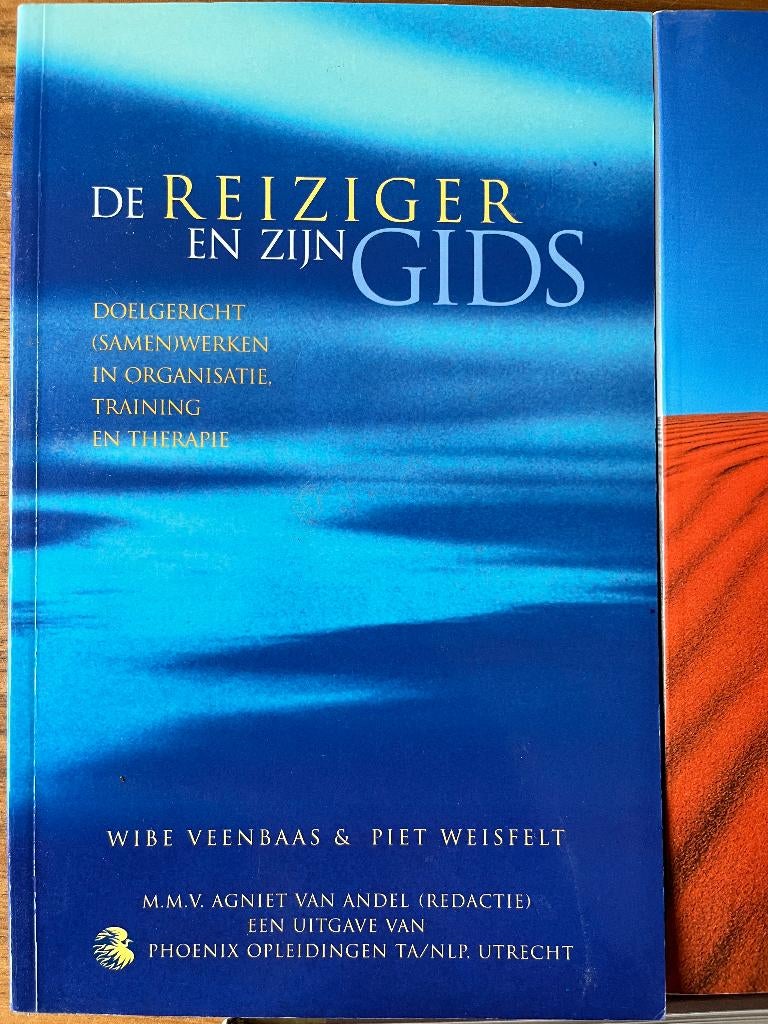 'De Reiziger en zijn gids' van Phoenix opleidingen., Ophalen of Verzenden, Zo goed als nieuw, Wibe Veenbaas & Piet Weisfelt