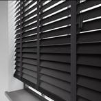 Houten jaloezoe van lindehout met ladderband - Antraciet, Ophalen, 100 tot 150 cm, 100 tot 150 cm, Nieuw