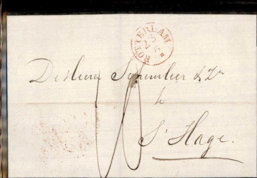 Rotterdam - Den Haag - 18xx, Verzenden, Envelop