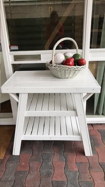 oppot tafel, Ophalen, Rechthoekig, Hout