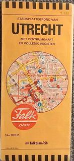 Plattegrond - STAD UTRECHT, ca 1980, Boeken, Gelezen, Ophalen of Verzenden, Landkaart, 1800 tot 2000