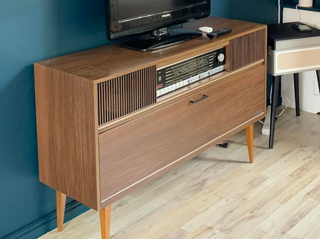 Grundig stereokast, Ophalen, Gebruikt, 100 tot 150 cm, Minder dan 100 cm