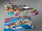 Lego Friends auto met boot en aanhanger (41316), Ophalen, Zo goed als nieuw