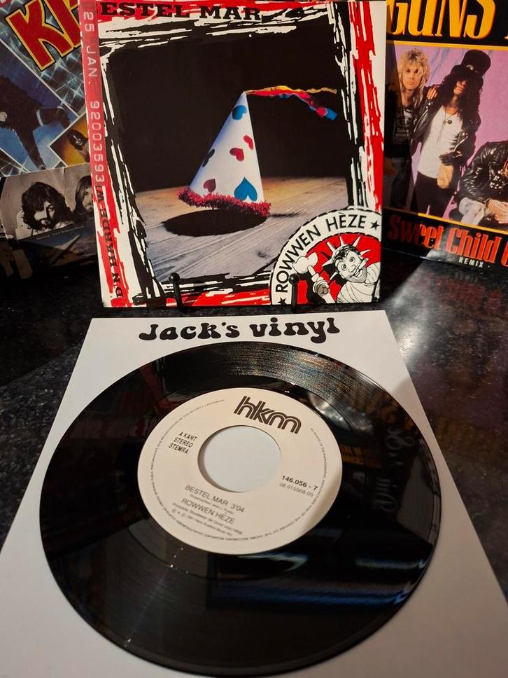 Rowwen Hèze - Bestel Mar (Single)  1991, Cd's en Dvd's, Vinyl | Nederlandstalig, Zo goed als nieuw, Levenslied of Smartlap, Overige formaten