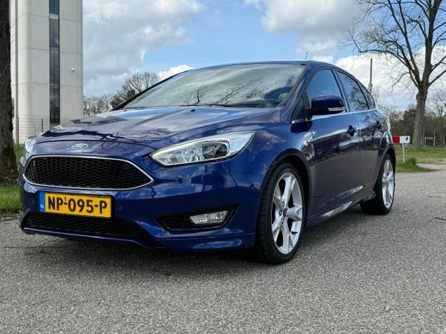 Ford Focus 1.5 Ecoboost 110KW 5D 2017 Blauw, Auto's, Ford, 1498 cc, 4 cilinders, 75 €/maand, Particulier
