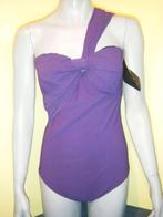Gottex badpak one shoulder paars 44, Ophalen of Verzenden, Nieuw, Paars, Badpak