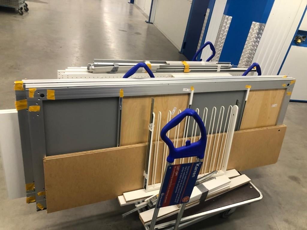 IKEA PAX Kledingkast 300x58x201 - €625 – Bezorgen & Montage, Met deur(en), IKEA PAX, Gebruikt, 200 cm of meer