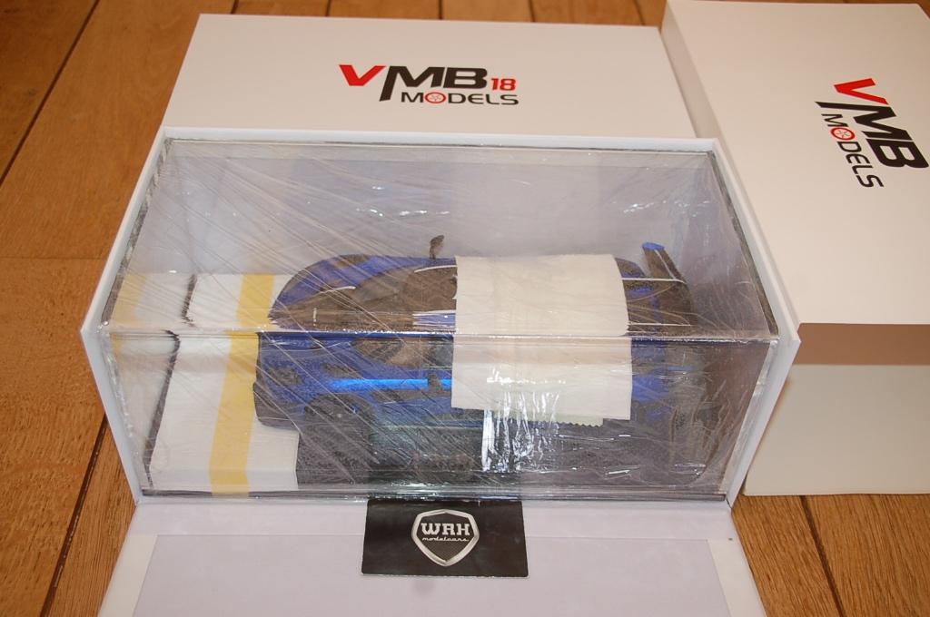 1:18 KOENIGSEGG ONE  Matt blue VMB models LTD 30 WRH, Verzenden, Zo goed als nieuw, Auto, Overige merken