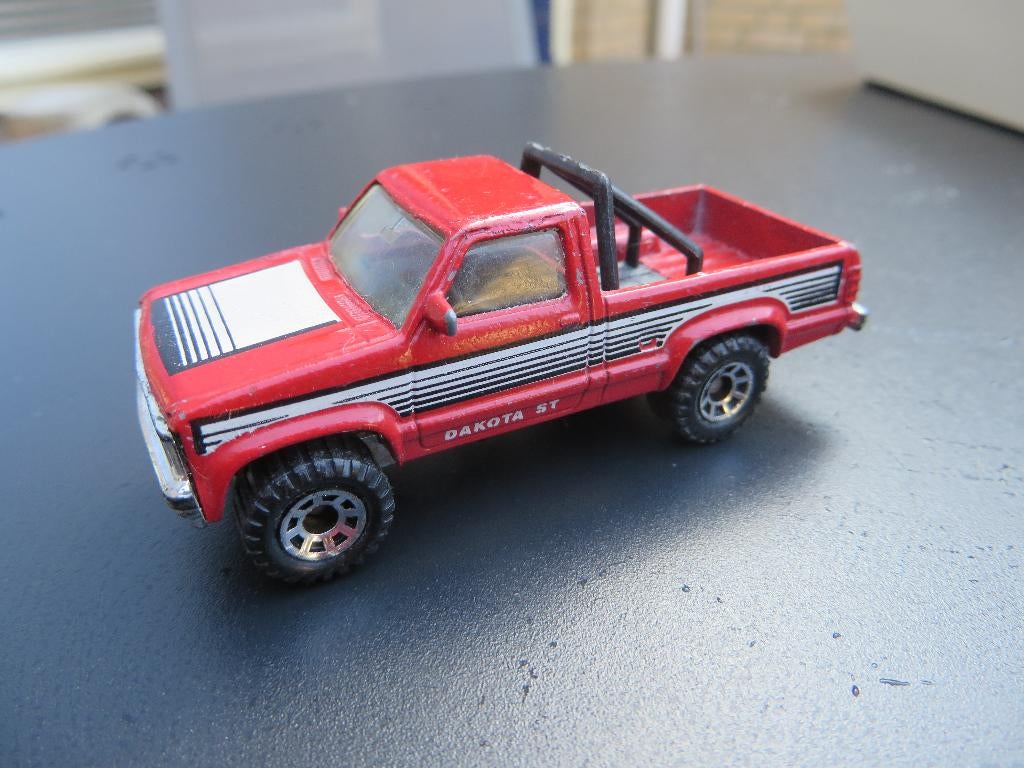 Matchbox Dodge Dakota Pickup truck, Ophalen of Verzenden, Gebruikt, Bus of Vrachtwagen