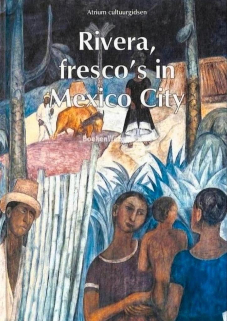 DIEGO RIVERA (partner Frida Kahlo) Fresco’s in Mexico City., Verzenden, Zo goed als nieuw