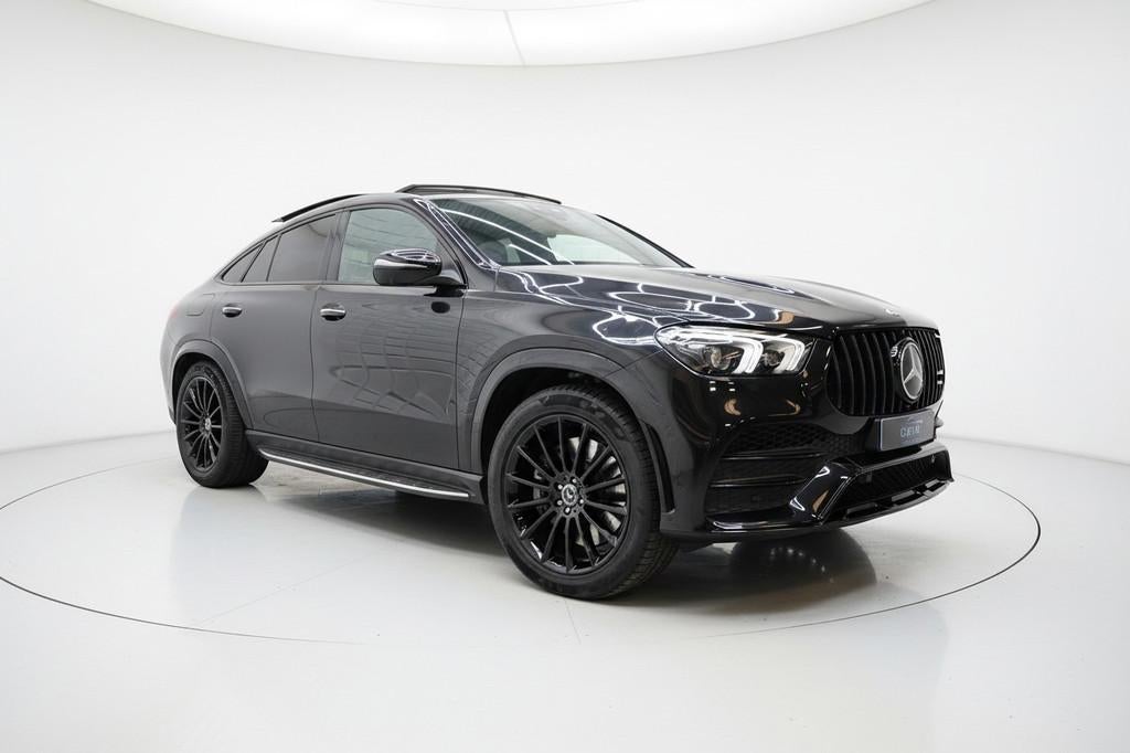 Mercedes-Benz GLE-klasse Coupé 350 e 4MATIC AMG PANO 360, Auto's, Gebruikt, 4 cilinders, 2525 kg, Zwart