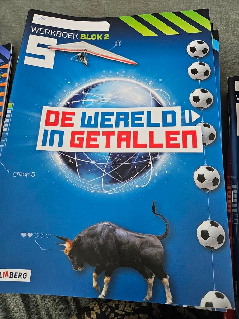 Wereld in getallen versie 5 groep 5 blok 2, Ophalen of Verzenden, Nieuw, Overige niveaus