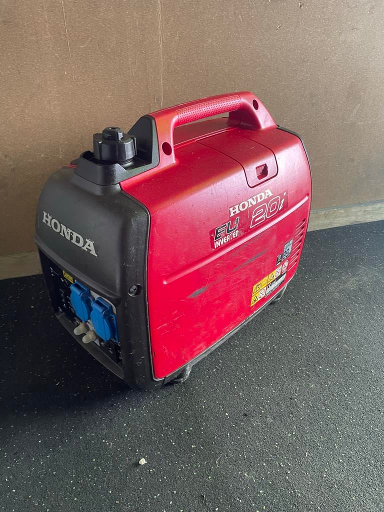Honda EU20i Inverter Aggregaat - Compact en Stil, Ophalen, Gebruikt, Benzine, Geluidgedempt