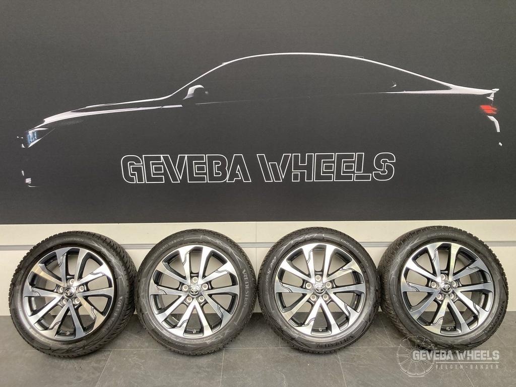 18” originele Toyota Corolla Cross velgen + winterbanden CJR, Auto-onderdelen, Banden en Velgen, 18 inch, Gebruikt, -, -