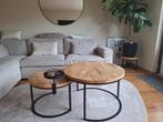 Salontafel(s), Huis en Inrichting, Tafels | Salontafels, Ophalen, Gebruikt, 50 tot 100 cm, Rond