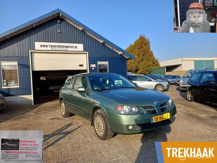 Nissan Almera 1.8 Acenta, Auto's, Nissan, Bedrijf, Te koop, Almera, ABS, Airbags, Airconditioning, Alarm, Boordcomputer, Centrale vergrendeling