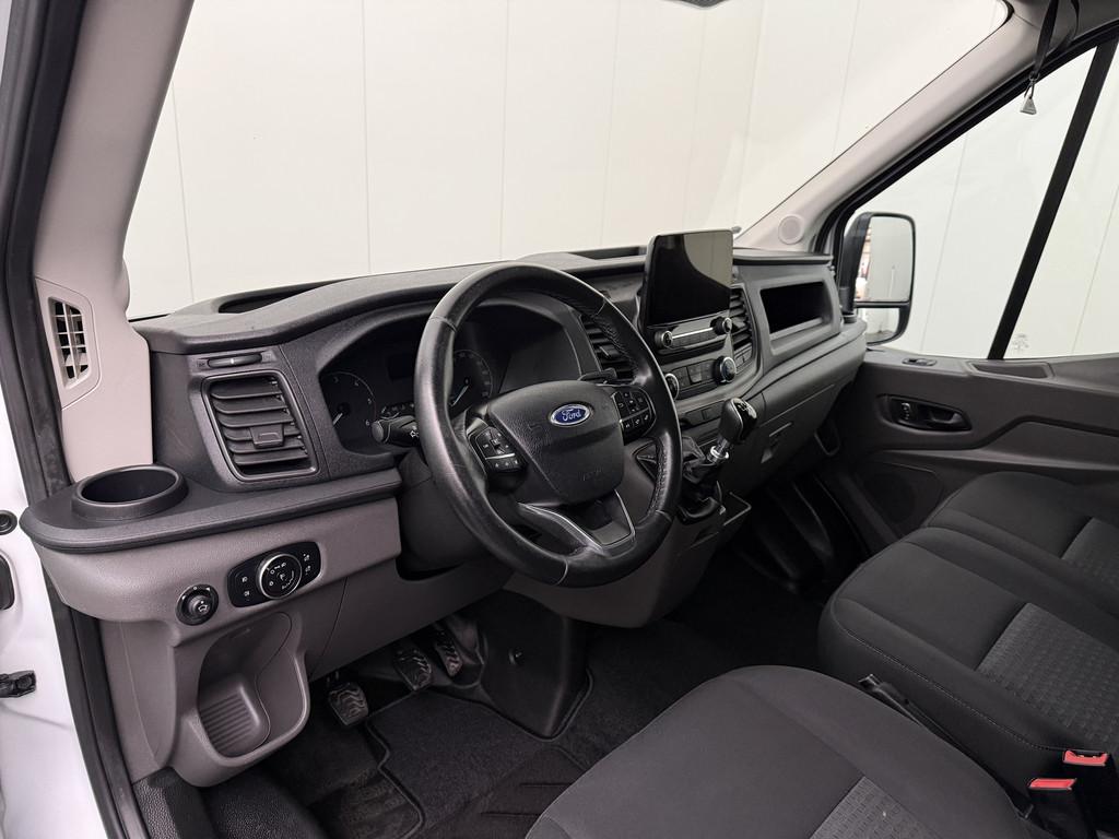 Ford Transit 2.0TDCi 130PK L3H3 | Multimedia | Euro 6 | Airc, Auto's, Voorwielaandrijving, Stof, Gebruikt, 4 cilinders