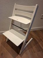 Stokke Triptrapstoel wit, Ophalen, Gebruikt, Meegroeistoel