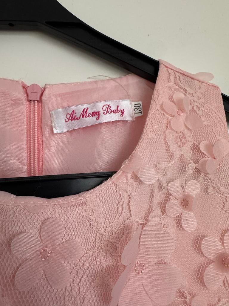 Prachtige roze jurk, één keer gedragen, Kleding | Dames, Ophalen of Verzenden, Zo goed als nieuw, Maat 46/48 (XL) of groter, Roze