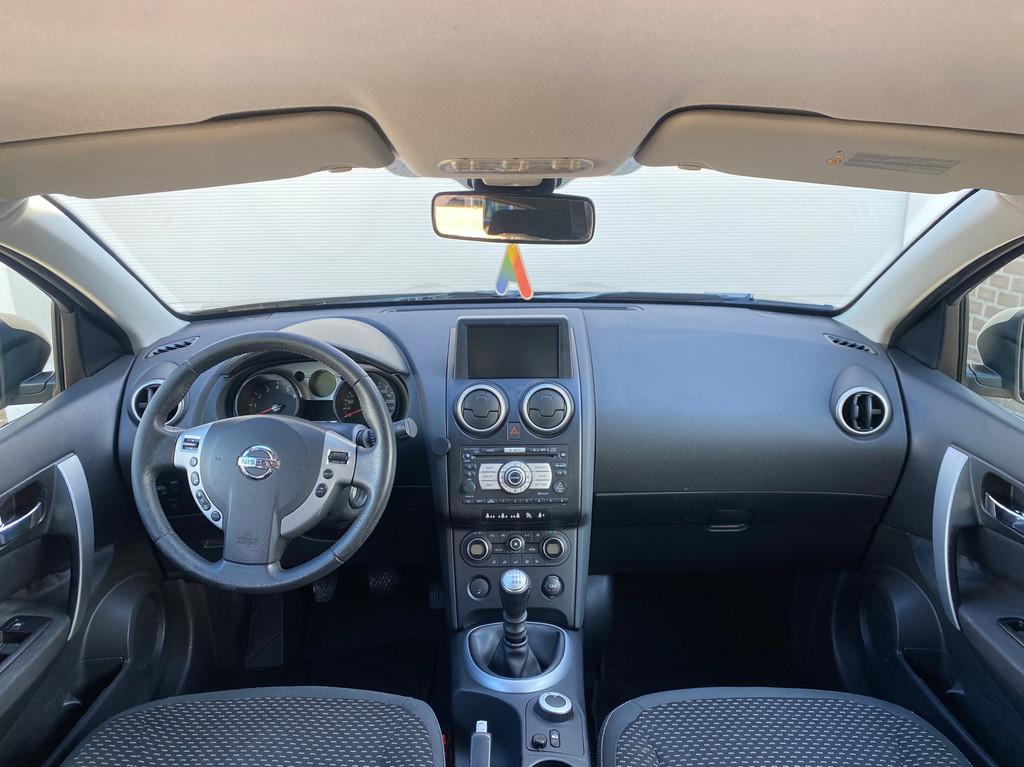 Nissan Qashqai 2.0 Tekna 4WD 141PK|Trekhaak|Camera|Navi|, Auto's, Nissan, Stof, Gebruikt, Zwart, 4 cilinders