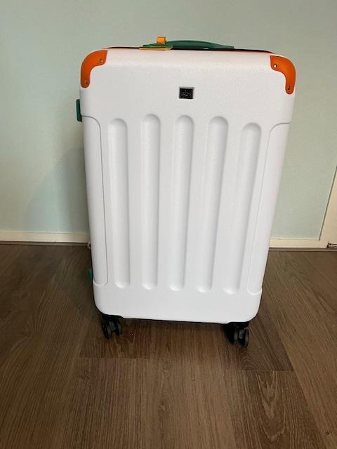 Nieuwe postcodeloterij koffer XL, Sieraden, Tassen en Uiterlijk, Koffers, Nieuw, Hard kunststof, 70 cm of meer, 45 tot 55 cm, Slot