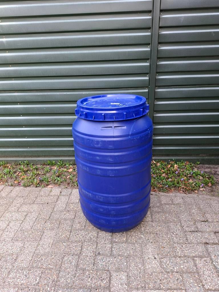 1 Ton Met Draaideksel, Tuin en Terras, Regentonnen, 150 liter of meer, Ophalen, Gebruikt