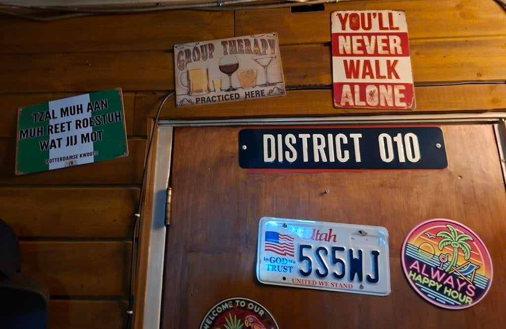 Grote collectie Man Cave bordjes - ca. 75 stuks!, Metaal, Gebruikt, Ophalen of Verzenden, Reclamebord