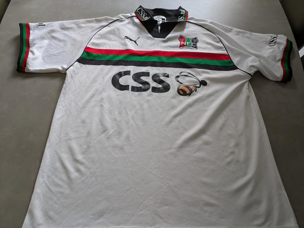 Voetbalshirt NEC vintage shirt Bekerfinale Zeldzaam 2000, Groter dan maat XL, Ophalen of Verzenden, Zo goed als nieuw, Shirt