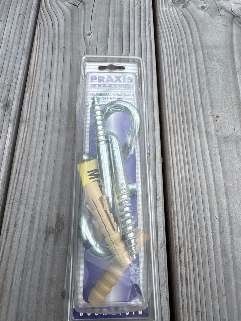 Praxis veiligheidsschommelhaken 10x140, Ophalen, Nieuw, 100 tot 250 mm, Overige typen
