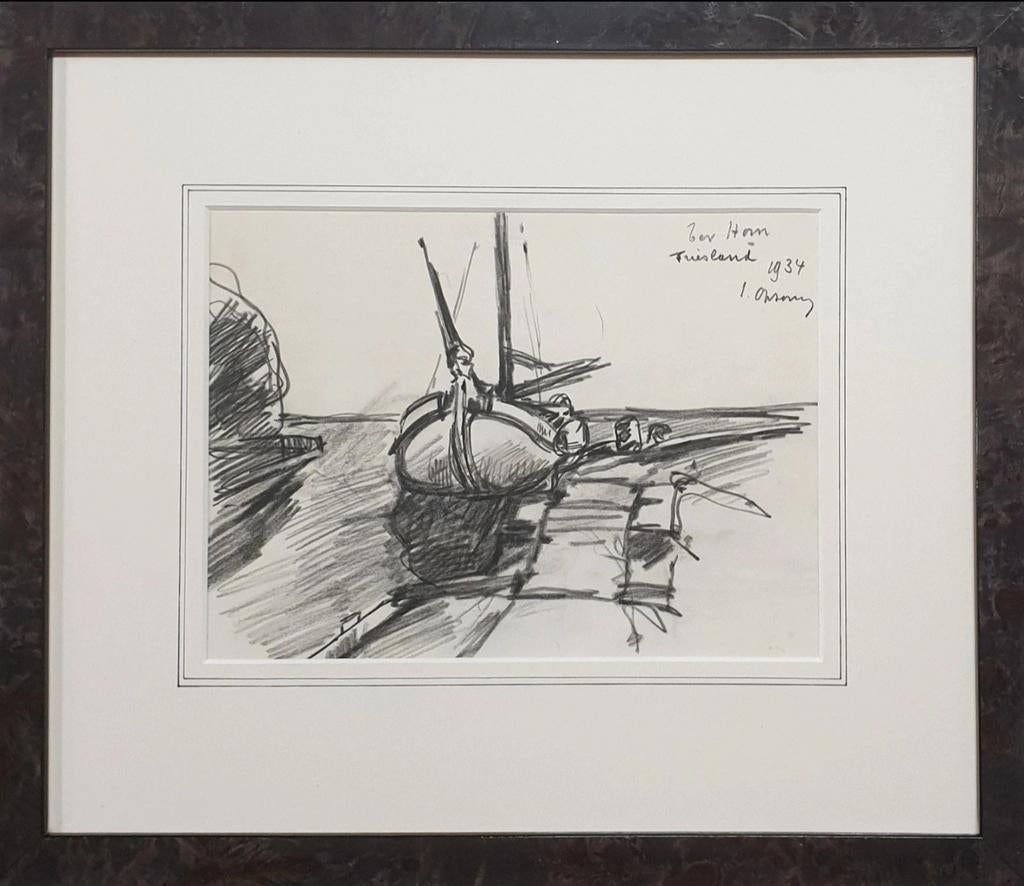 Isidoor Opsomer (Lier 1878 – Antwerpen 1967) Friesland, Antiek en Kunst, Kunst | Schilderijen | Klassiek, Ophalen of Verzenden