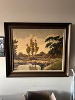 Mooi en goed onderhouden landelijk schilderij, Ophalen of Verzenden