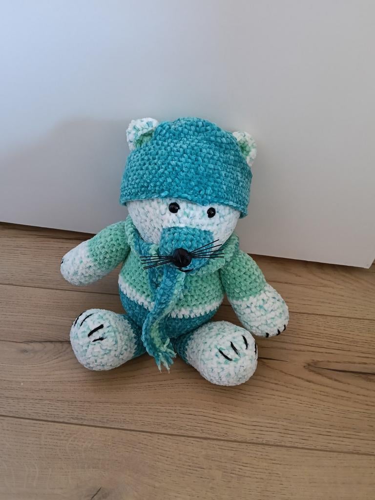 Gehaakte beer, Ophalen, Beer