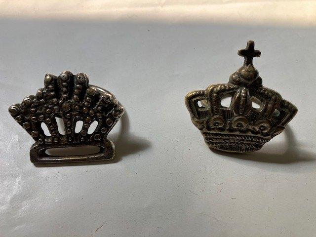 twee servetringen zilverkleurig, Ophalen of Verzenden