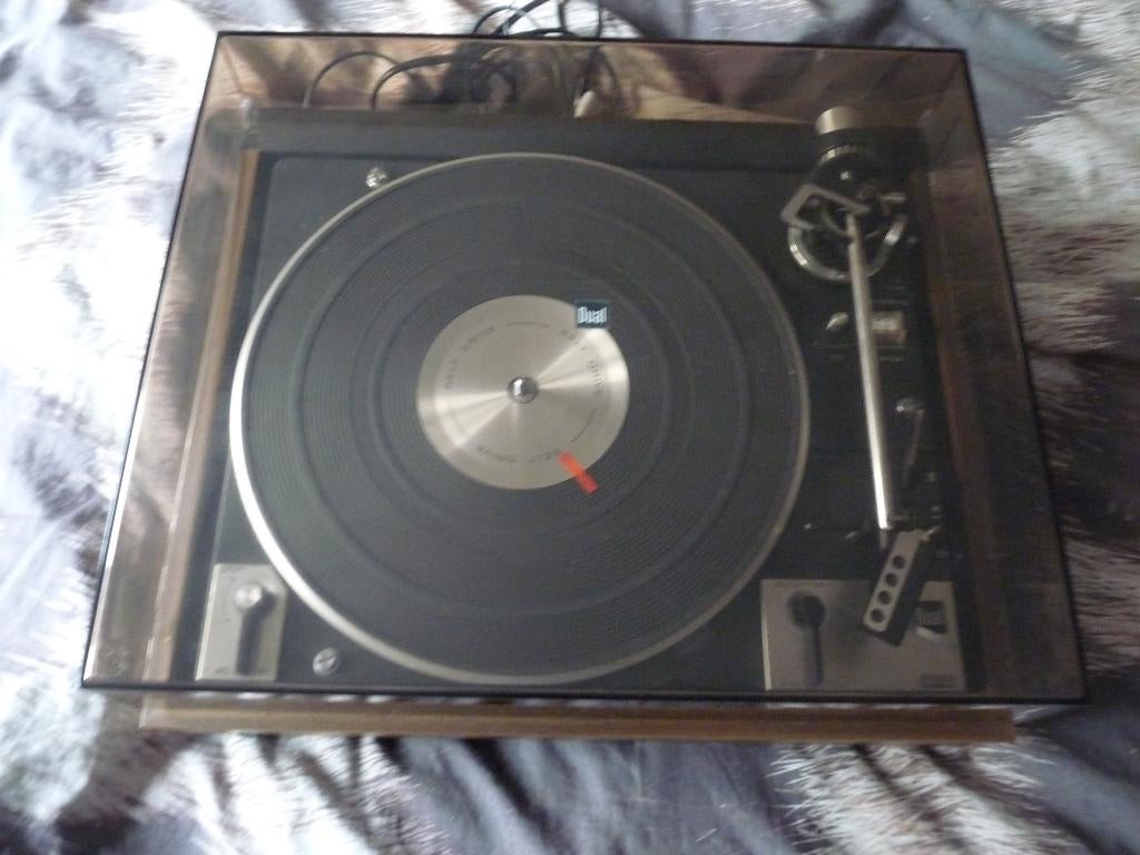 Dual 1249 uit 1976  met Shure D105ED element, Audio, Tv en Foto, Platenspelers, Ophalen, Automatisch, Zo goed als nieuw, Platenspeler