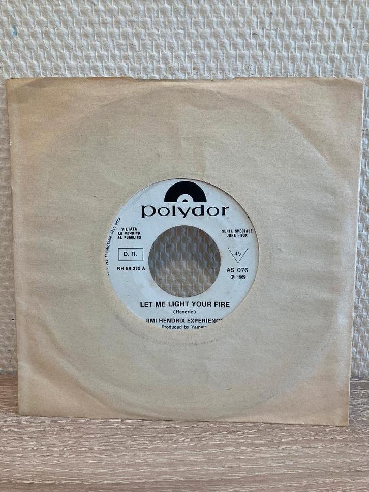 Marsha Hunt Jimi Hendrix split single jukebox promo, Cd's en Dvd's, Vinyl Singles, Zo goed als nieuw, Single, Pop, 7 inch, Ophalen of Verzenden