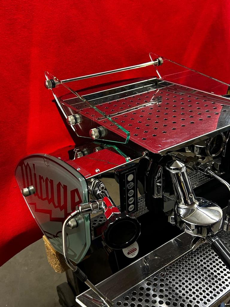 Kees van der Westen Mirage Duette Espresso Machine, Stoompijpje, Gebruikt, Espresso apparaat, 10 kopjes of meer