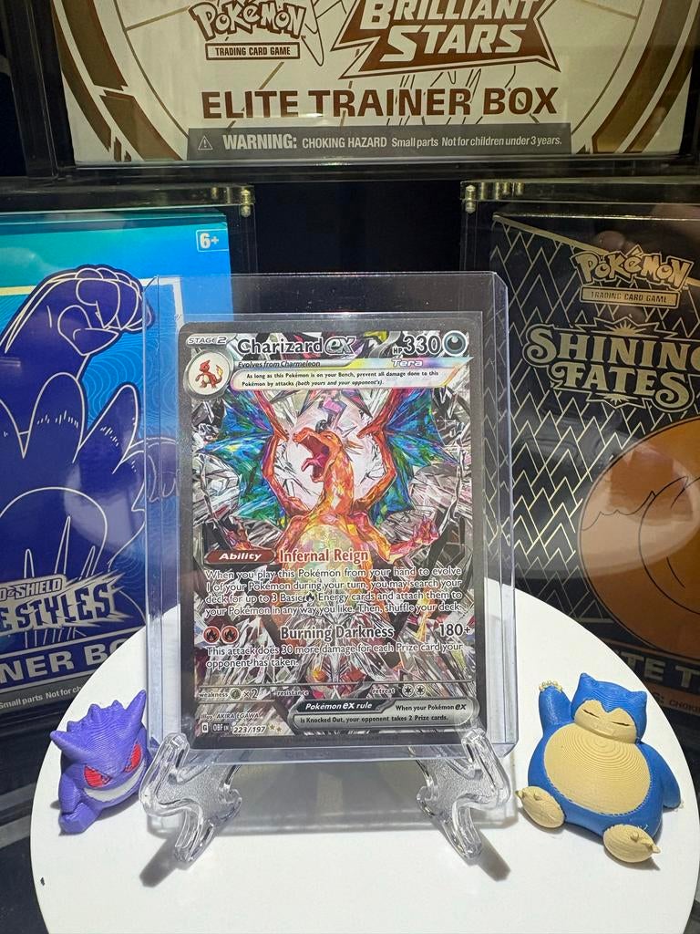 Charizard ex (Obsidian Flames), Ophalen of Verzenden, Zo goed als nieuw, Losse kaart