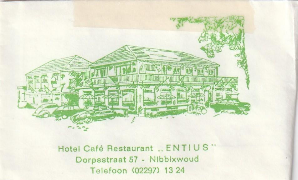 Suikerzakje #799 : Entius Nibbixwoud, Verzenden, Nederland