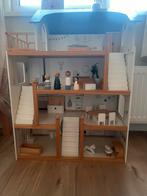 Petit Amélie Poppenhuis incl. meubelset & poppetjes, Kinderen en Baby's, Speelgoed | Poppenhuizen, Ophalen, Zo goed als nieuw