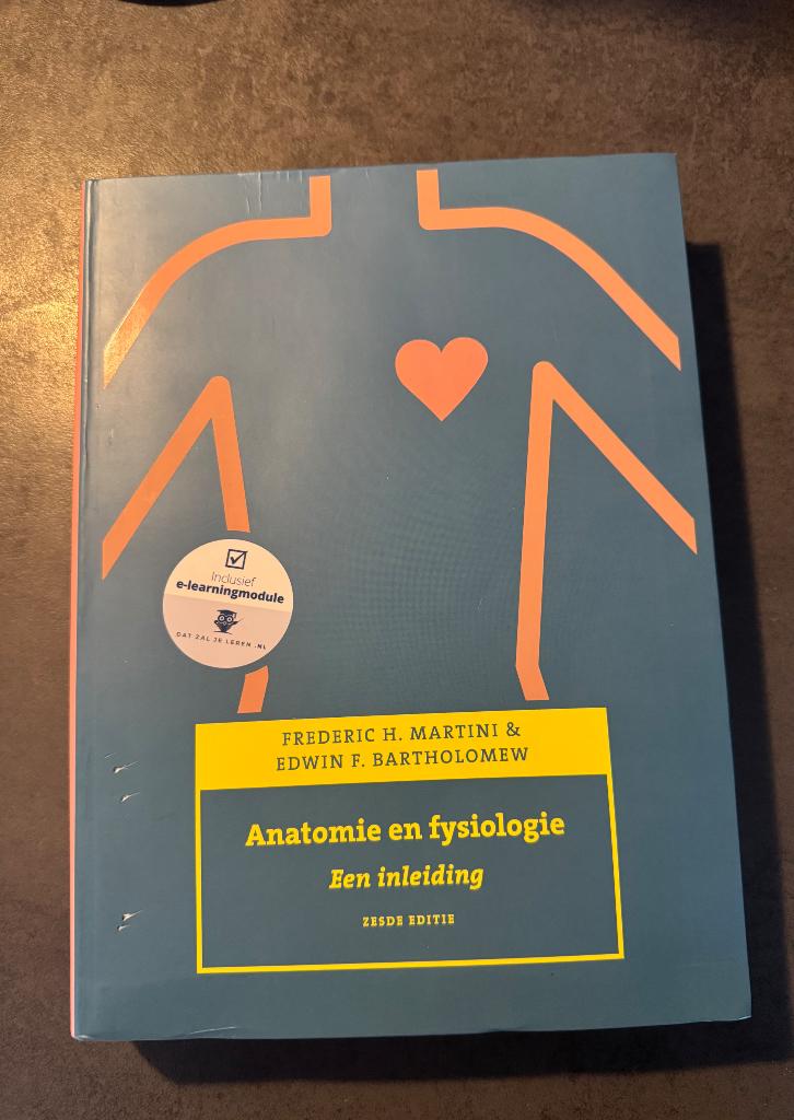 Anatomie en fysiologie: een inleiding. Zesde editie, Boeken, Studieboeken en Cursussen, Ophalen, Beta, Zo goed als nieuw, HBO