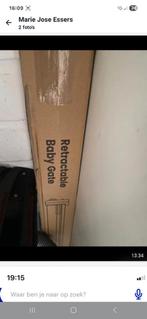Retractable Baby Gate, Ophalen, Nieuw, Metaal of IJzer, 115 cm of meer