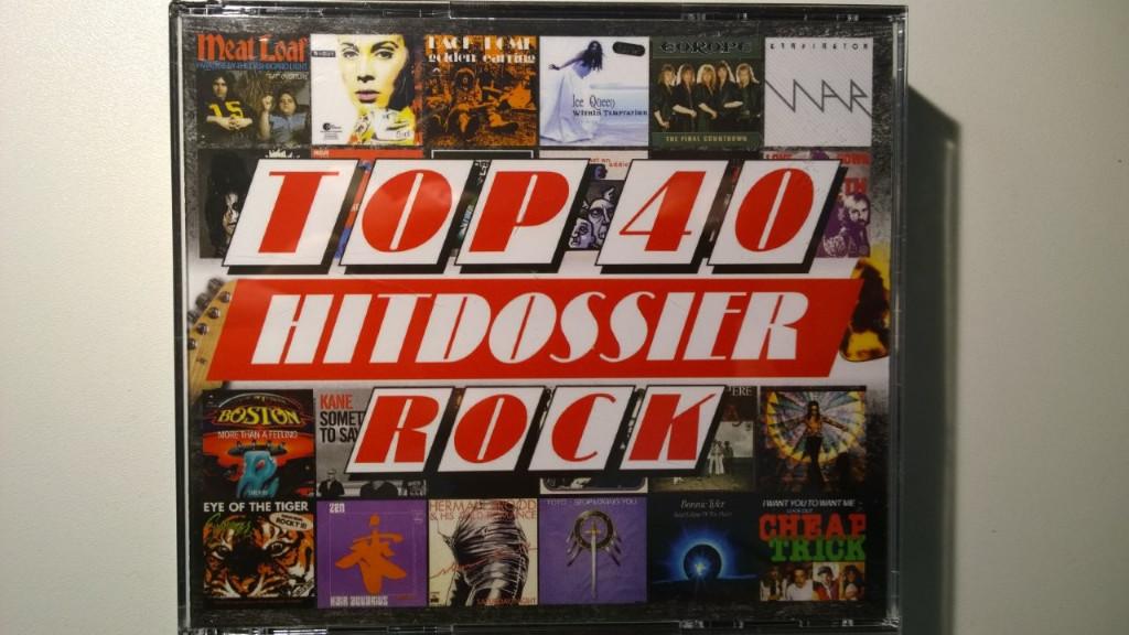 Top 40 Hitdossier Rock (4 CD), Ophalen of Verzenden, Zo goed als nieuw, Rock en Metal