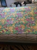 Zomers tafelkleed 130x130 met bloemenprint, Ophalen of Verzenden, Gebruikt, Vierkant, Binnen