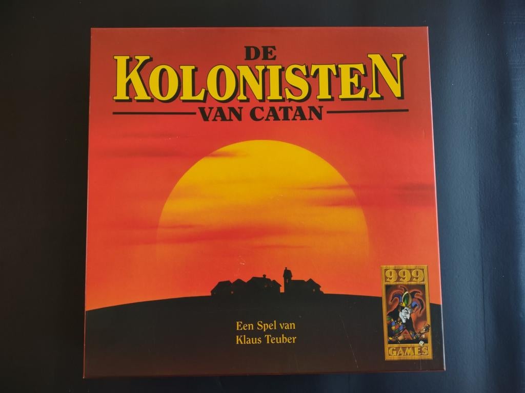 Kolonisten van Catan - hout - 999 Games, Een of twee spelers, Ophalen of Verzenden, Zo goed als nieuw, 999 Games
