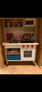 Speelgoed keukentje met diverse keukenspullen, Kinderen en Baby's, Ophalen, Gebruikt